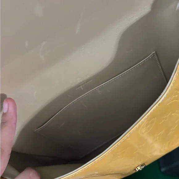 Louis Vuitton Yellow Patent Bag - Picture 11 of 11